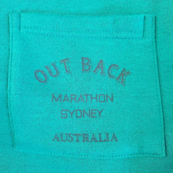 Expressions Retro Style Men's Collared Sweatshirt Outback Marathon Sydney AUS - Picture 4 of 6